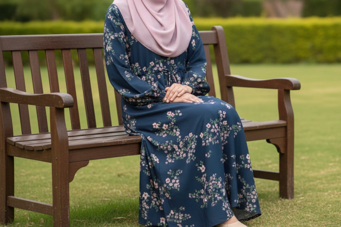 PERIWINKLE ABAYA