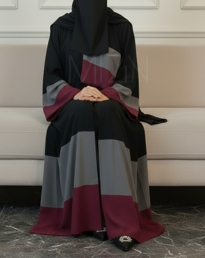 URBAN MAROON ABAYA