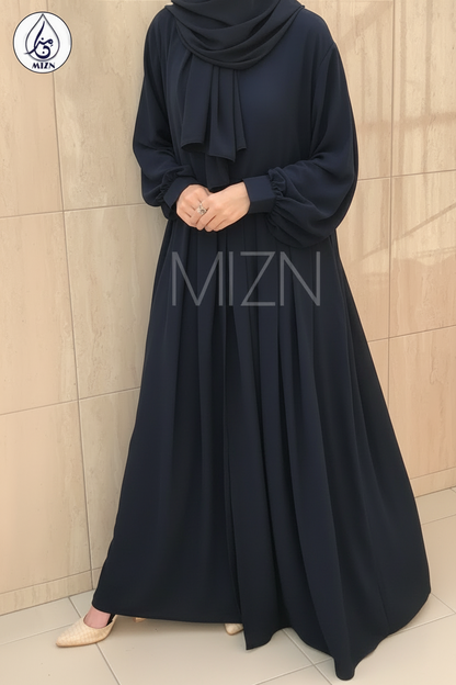 BOXPLEAT ABAYA