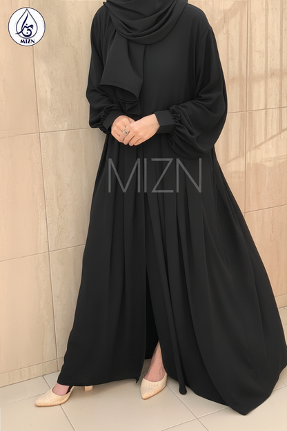BOXPLEAT ABAYA