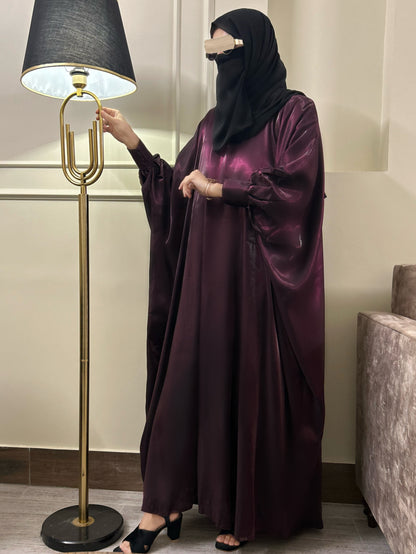PLUM DELIGHT ABAYA