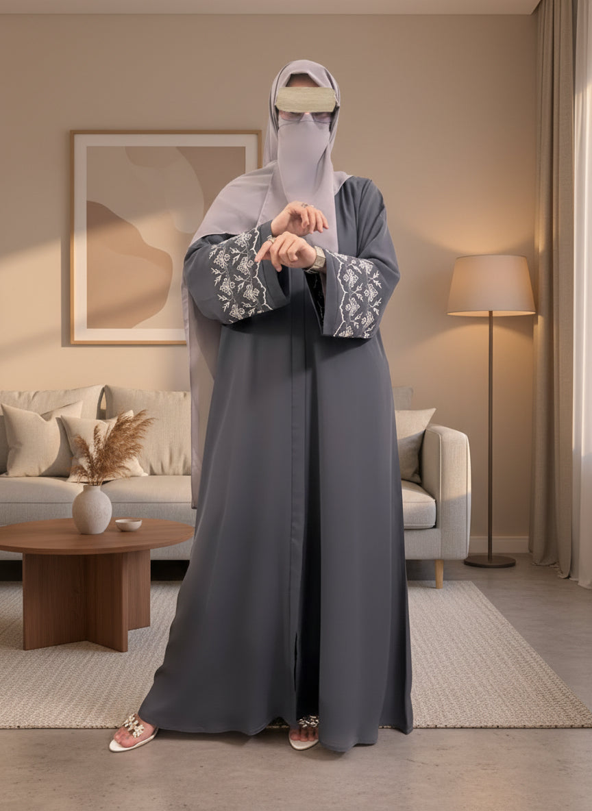 GREY ALASKA ABAYA