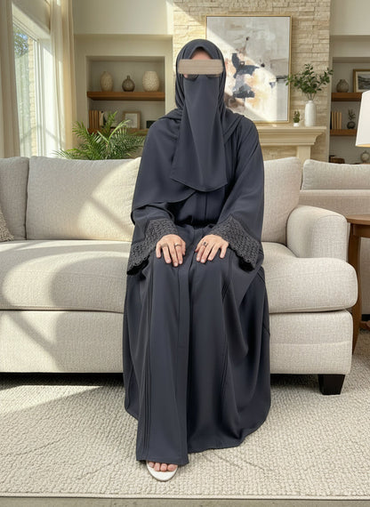 CHARCOAL ABAYA