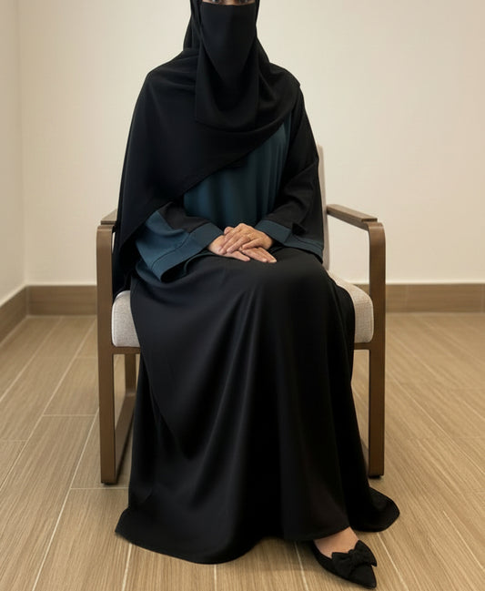 SHADOW BLACK ABAYA