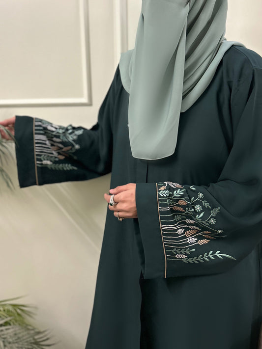 Green abaya