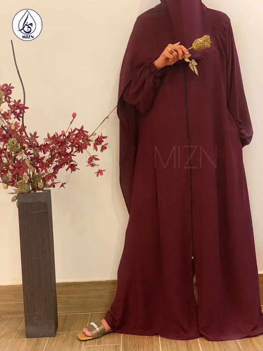 MAROON ZIP