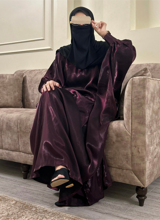 PLUM DELIGHT ABAYA