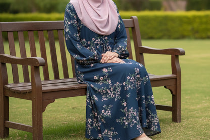PERIWINKLE ABAYA