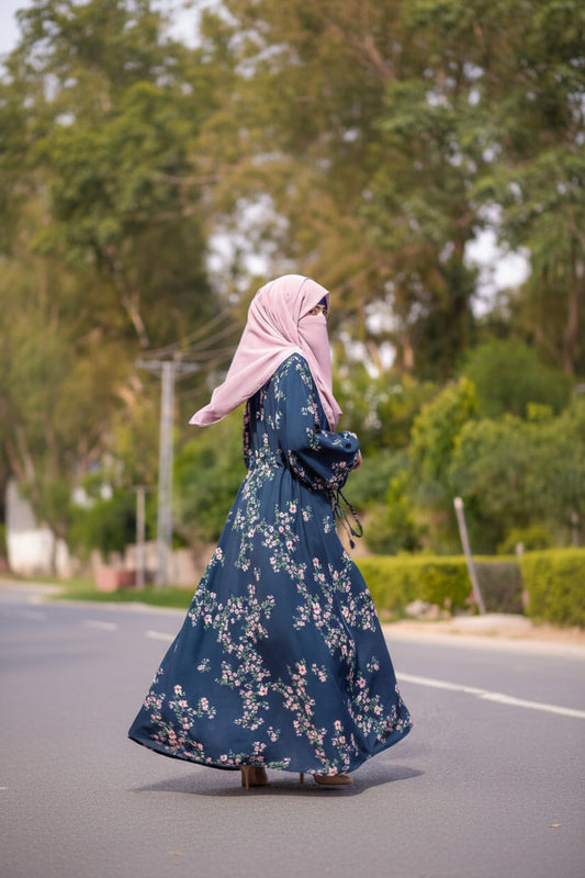 PERIWINKLE ABAYA
